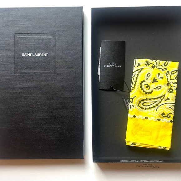 Saint Laurent Bandana NIB - Picture 5 of 5
